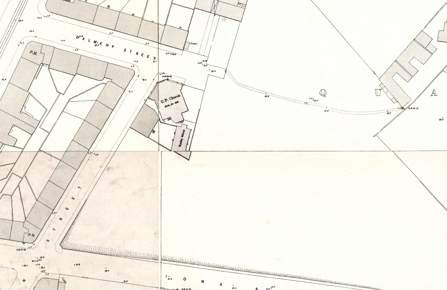 OS Town survey of Edinburgh, 1893. Reproduced with the permission of the National Library of Scotland