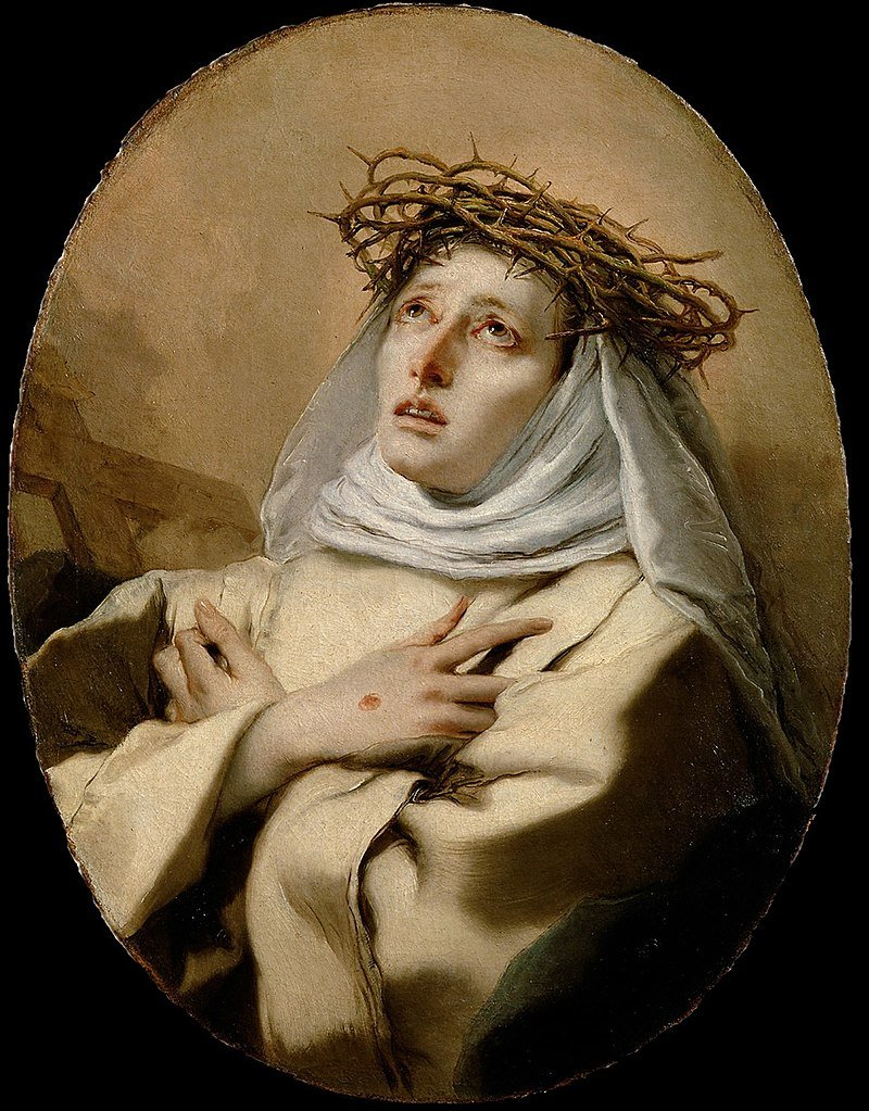 St. Catherine of Siena, by Giovanni Battista Tiepolo