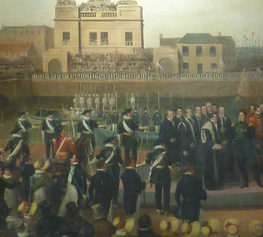 George IV's visit to Leith by Alexander Carse
