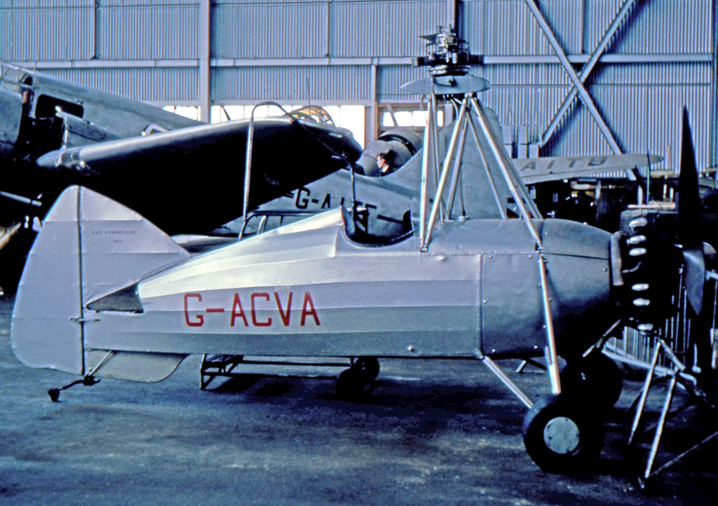 Kay's Gyroplane after restoration in 1967, it is now in the National Museum of Scotland. CC-BY-SA 3.0 RuthAS