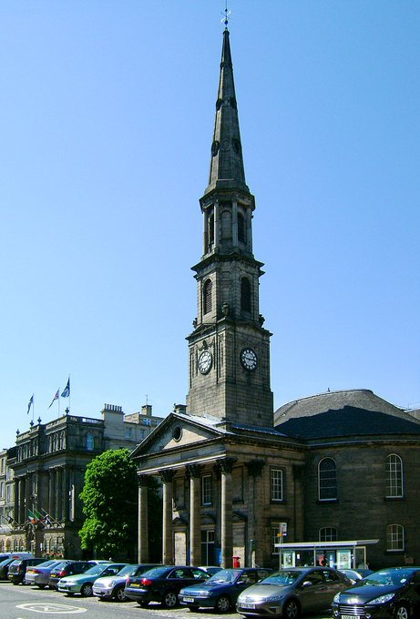 The Church of St. Andrew (now of St. Andrew and St. George), image credit Kilnburn
